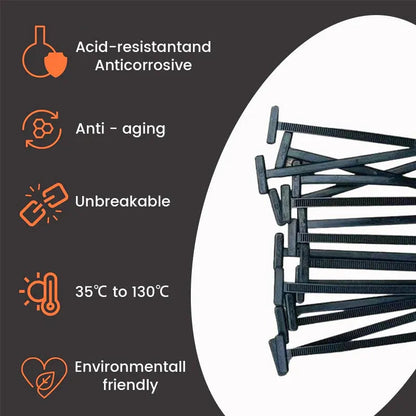 🔥 Nylon Universal Cable Tie Buckle