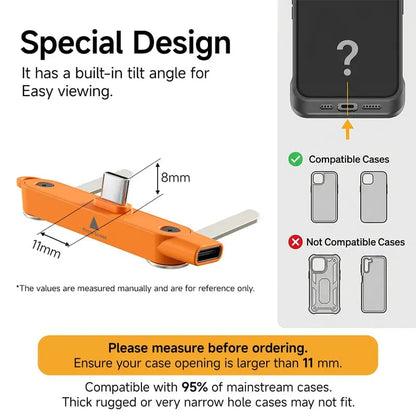 🔥⚡65W SuperCharge Detachable 2-in-1 Charging Cable