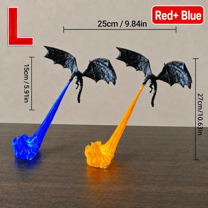 🐉 3D Printed Dragon Flame Book Nook Bring a Fire-Breathing Fantasy Dragon to Your Bookshelf