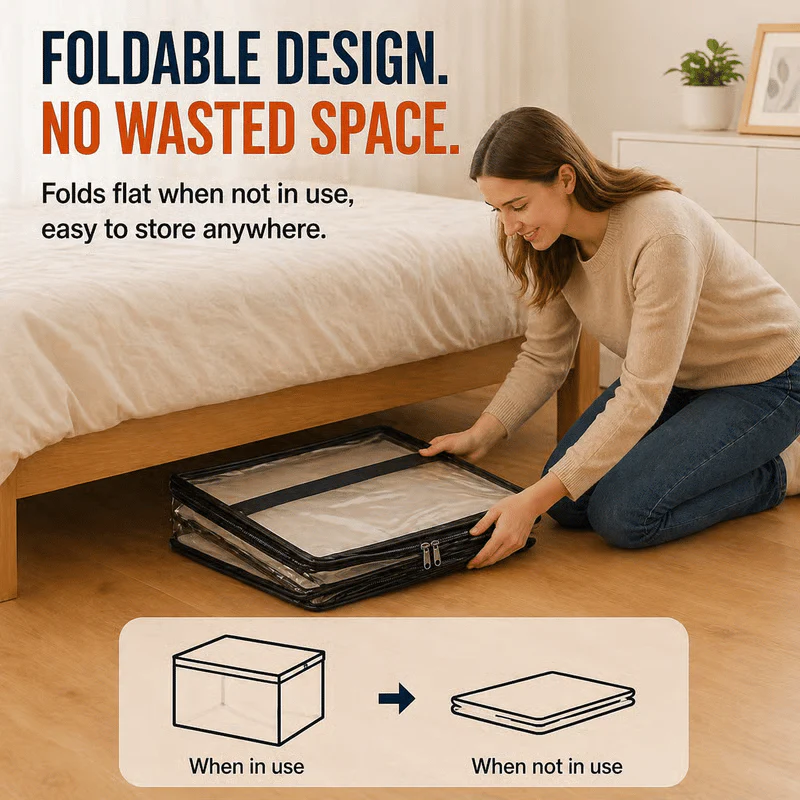 🔥Last Day 49% OFF🎁Transparent Large-Capacity Storage Bag