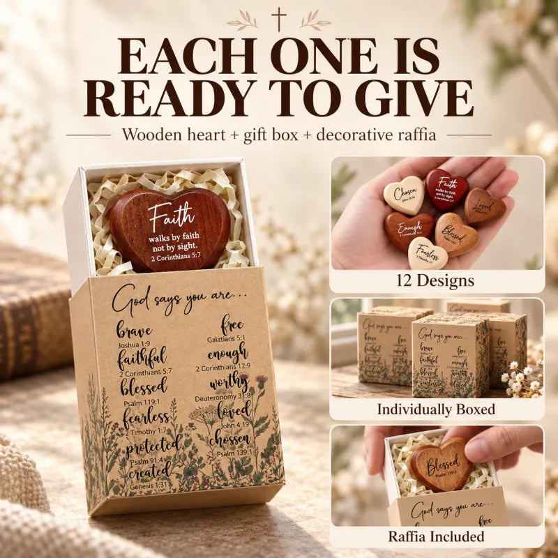 🎁Christian Pocket Heart Gift Set