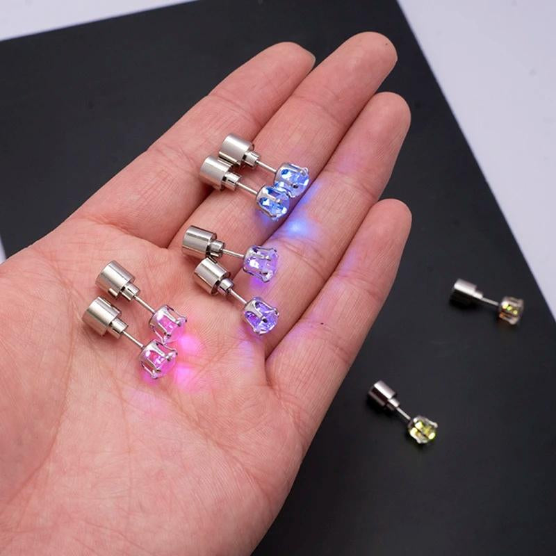 ✨LED Earrings, Light Up Stud Earrings