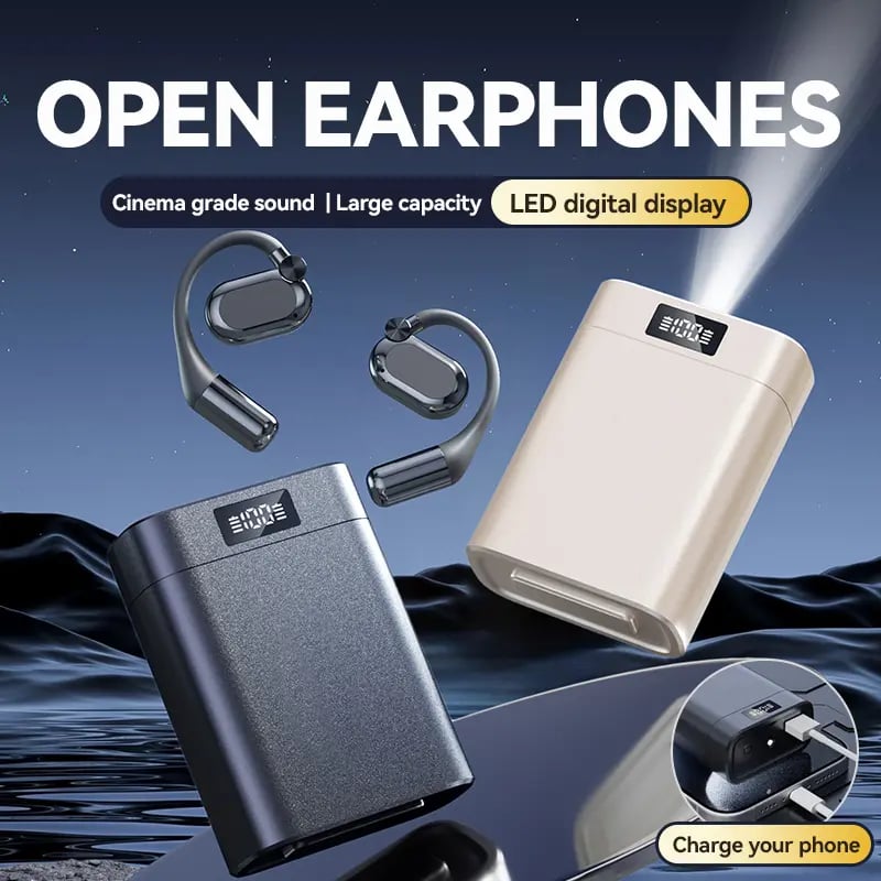 Bluetooth Earbuds with Smartphone Charging Support