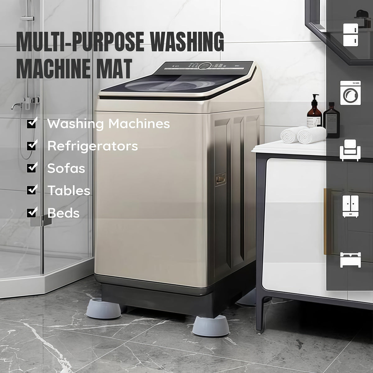 🔥HOT SALE🔥Anti Vibration Washing Machine Support