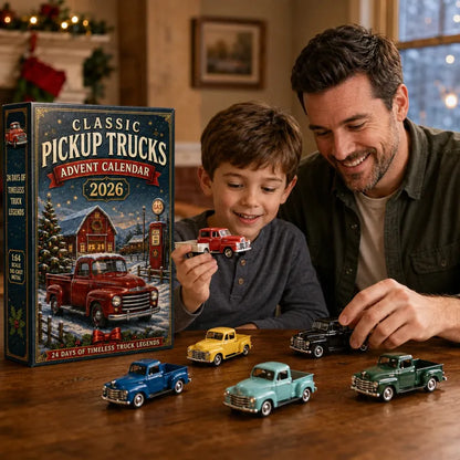 💯🚜🚗🎄2026 Vehicle Advent Calendar Collection – 24 Days of Classic Machines, Trucks & Military Legends 🎁✨