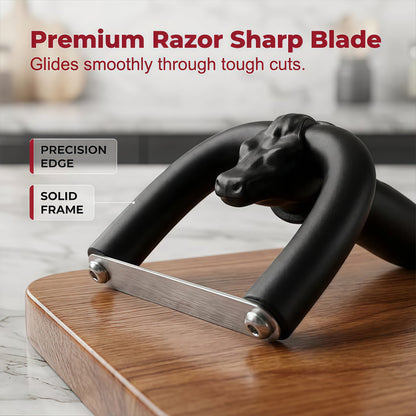 🥩 Handheld Fat Trimmer for Beef & Pork, Portable Meat Fat Remover Tool, Easy Brisket Trimming BBQ Kitchen Gadget