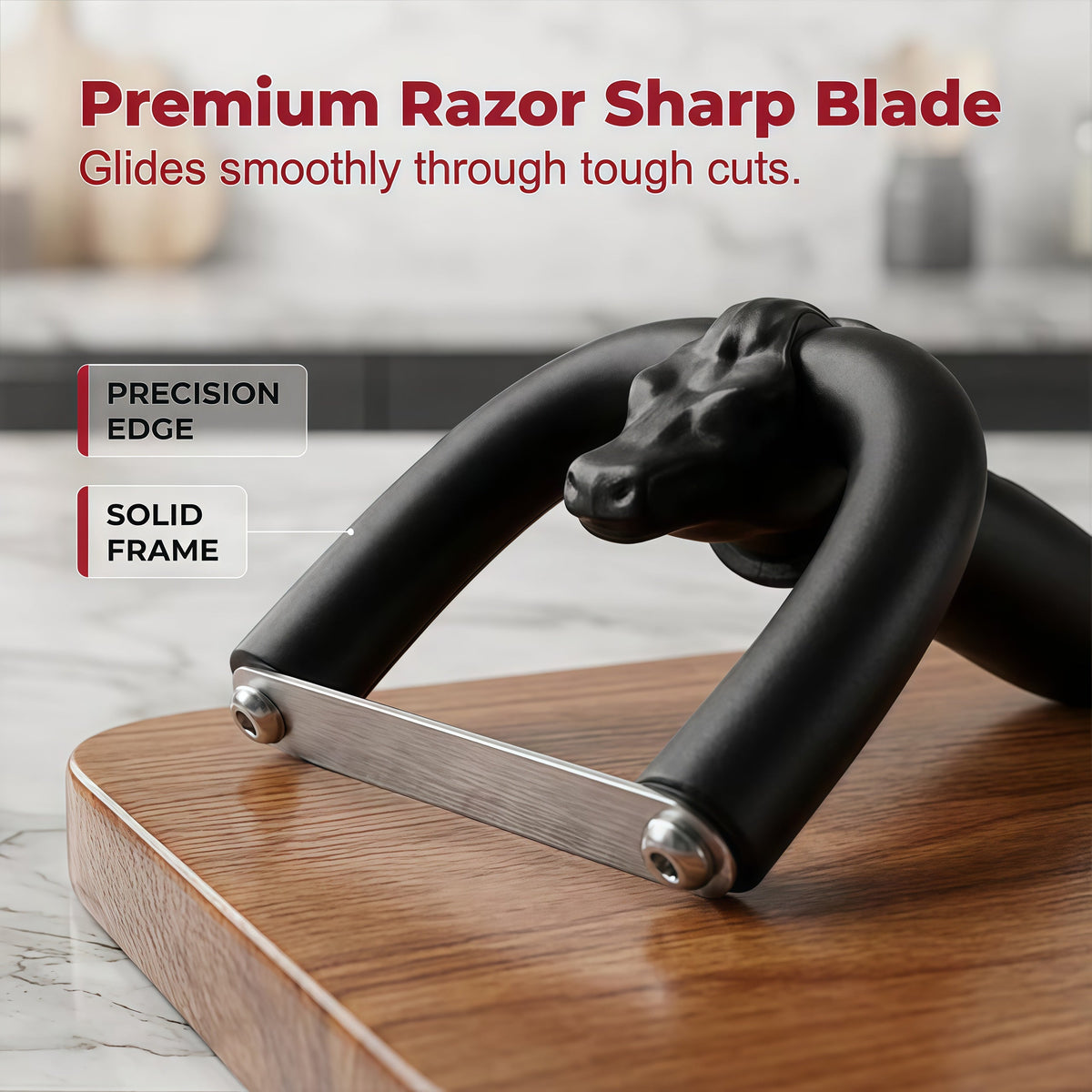🥩 Handheld Fat Trimmer for Beef & Pork, Portable Meat Fat Remover Tool, Easy Brisket Trimming BBQ Kitchen Gadget