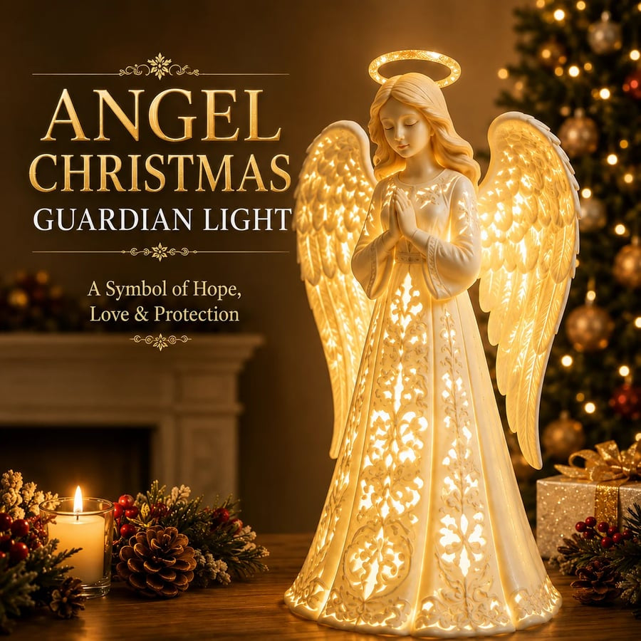 ✨ Christmas Angel‑Themed Light – A Symbol of Hope, Love and Protection