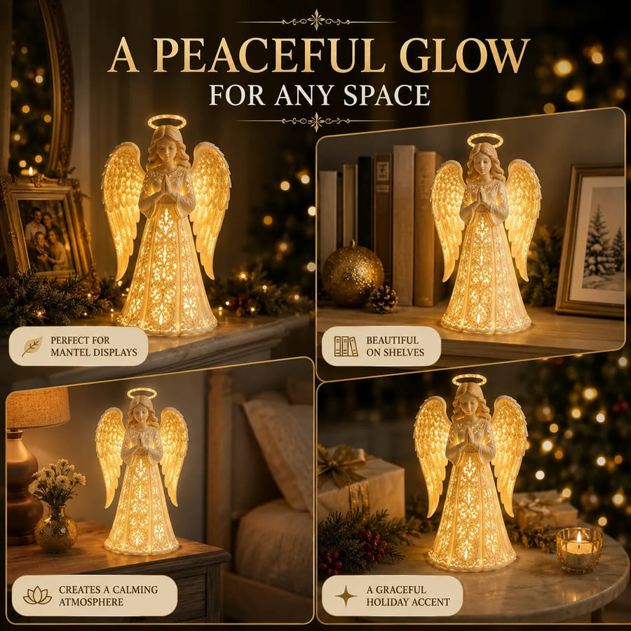 ✨ Christmas Angel‑Themed Light – A Symbol of Hope, Love and Protection