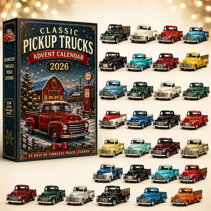 💯🚜🚗🎄2026 Vehicle Advent Calendar Collection – 24 Days of Classic Machines, Trucks & Military Legends 🎁✨