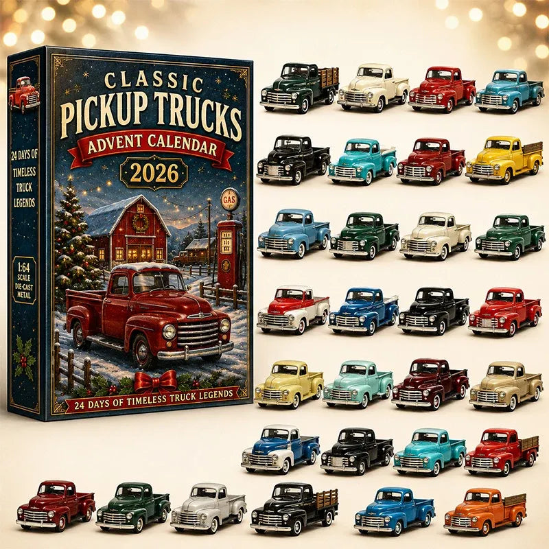 💯🚜🚗🎄2026 Vehicle Advent Calendar Collection – 24 Days of Classic Machines, Trucks & Military Legends 🎁✨