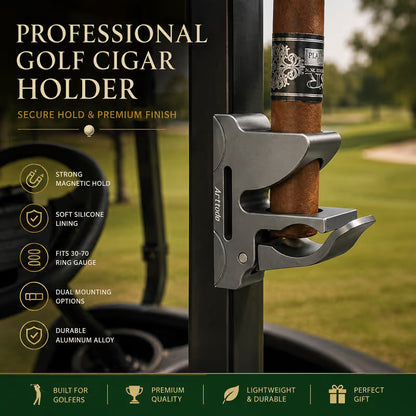 🔥Universal Magnetic Cigar Clip for Golf Cart