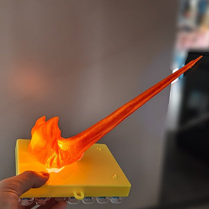 🐉 3D Printed Dragon Flame Book Nook Bring a Fire-Breathing Fantasy Dragon to Your Bookshelf